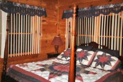 Log Cabin Bedroom