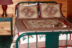 Log Cabin Bedroom