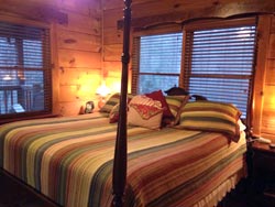 Log Cabin Bedroom