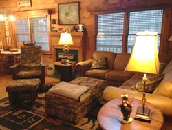 Log Cabin Living Room